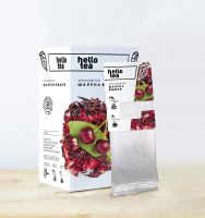 Чай фруктовий пакетований Hello Tea Шалена Вишня 20 шт