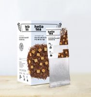 Чай етнічний пакетований Hello Tea Карамельний Ройбуш 20 шт