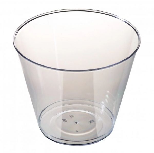 Стакан склоподібний 88*88*73 мм 200 мл 20 шт