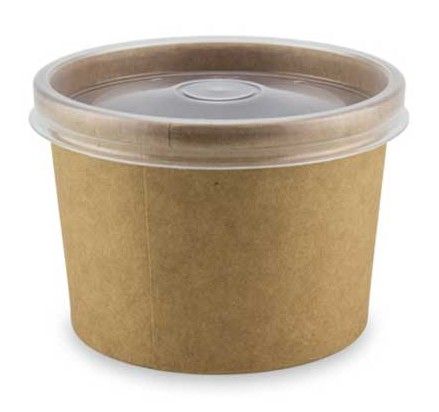 Супник EcoCraft з пластиковою кришкою 240 мл