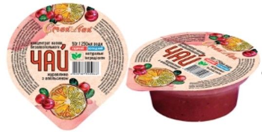 Концентрат чаю Смак Так журавлина з апельсином 50 г