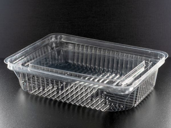 Контейнер РS прямокутний 550 мл 179*132*41 мм ПРОЗОРИЙ