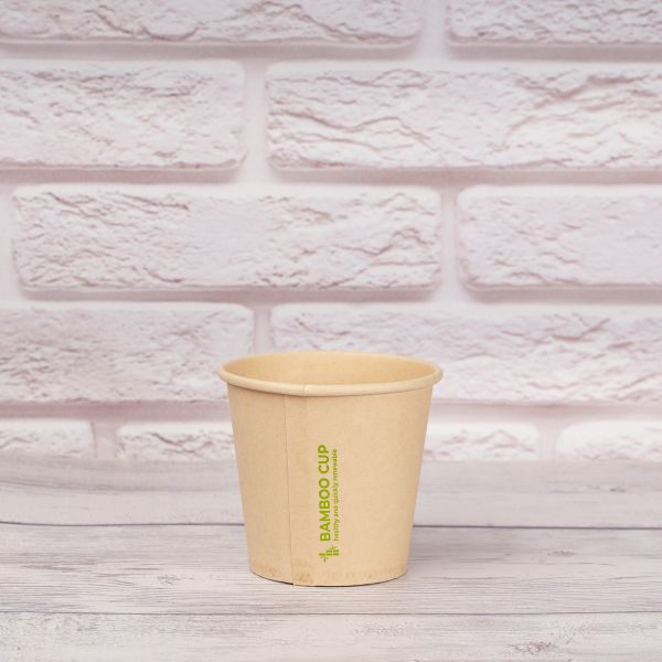 Стакан паперовий 110 мл BAMBOO
