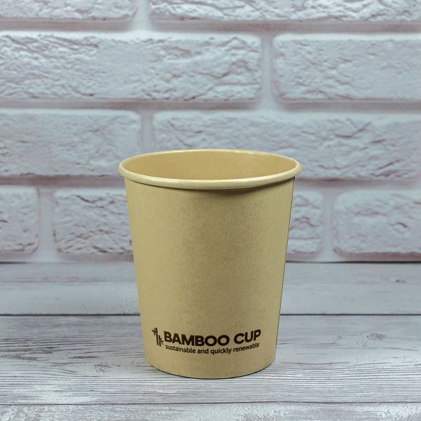 Стакан паперовий 185 мл BAMBOO