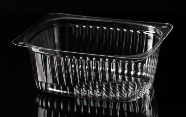 Контейнер з кришкою PS 200 мл 110*84*42 мм ПРОЗОРИЙ