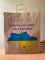 Пакет паперовий з ручками 380*320*150 мм 90г/м2 "Доброго вечора, ми з України" 50 шт