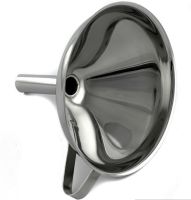 Лійка з широкою шийкою 125 мм з ручкою, нержавіюча сталь One Chef