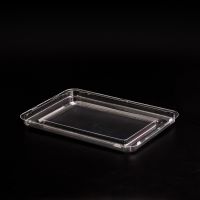 Кришка РS на контейнер прямокутний 179*132 мм ПРОЗОРА