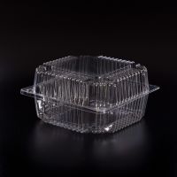 Контейнер з кришкою РS 780+570 мл 155*151*81 мм ПРОЗОРИЙ