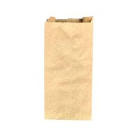 Пакет саше паперовий жиростійкий 220*100*50 мм 77г/м2 КРАФТ