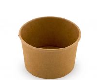 Мороженица бумажная D-90 230 мл крафт 