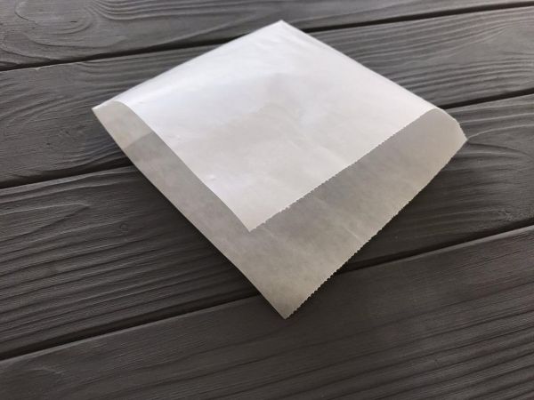 Упаковка для млинців та бургерів 140*140мм 40г/м2 100шт біла