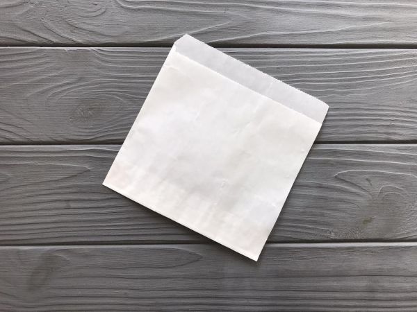 Упаковка для млинців та бургерів 140*140мм 40г/м2 100шт біла