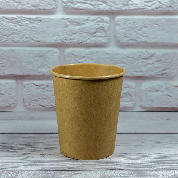 Стакан паперовий KRAFT PREMIUM 185 мл 