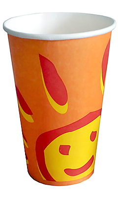 Стакан паперовий 340 мл СОНЕЧКО для вендінга