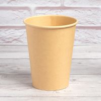 Стакан паперовий 400 мл БАМБУК