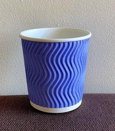 Гофростакан Ripple 180 мл лавандовий