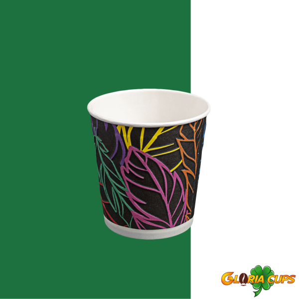 Стакан паперовий двошаровий ПЕРО 180 мл