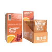 Концентрат для лимонаду та чаю LEMO Журавлина-Апельсин 45 г