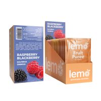 Концентрат для лимонада и чая LEMO Малина-Ежевика 45 г