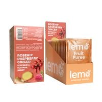 Концентрат для лимонада и чая LEMO Шиповник-Малина-Имбирь 45 г