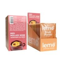 Концентрат для лимонада и чая LEMO Красный глинтвейн 45 г