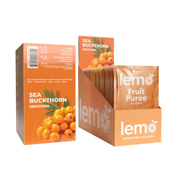 Концентрат для лимонаду та чаю LEMO Обліпиха 45 г
