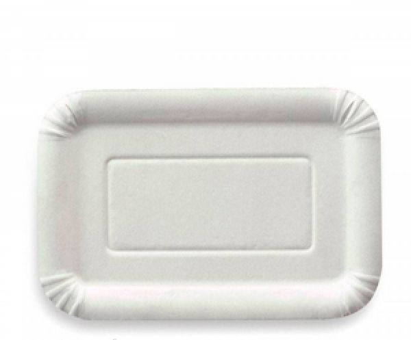 Тарілки паперові ламіновані 20*14см 100шт