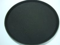 Рознос anti-slip круглий чорний One Chef 405 мм