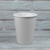 Стакан паперовий 250 мл БІЛИЙ