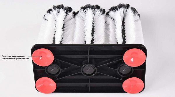 Комерційний йоршик для миття склянок потрійний 185*85*190 мм One Chef