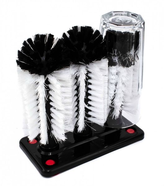 Комерційний йоршик для миття склянок потрійний 185*85*255 мм One Chef