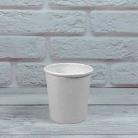 Стакан паперовий 110 мл БІЛИЙ