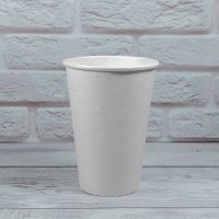 Стакан паперовий 340 мл БІЛИЙ