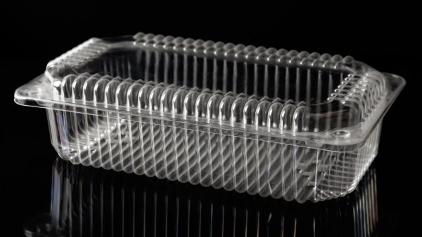 Контейнер з кришкою PS 1000+250 мл 230*130*61 мм ПРОЗОРИЙ