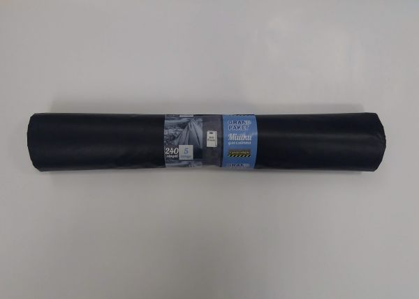 Пакети для сміття 240л/5шт Grand Paket LDPE 40 мкм