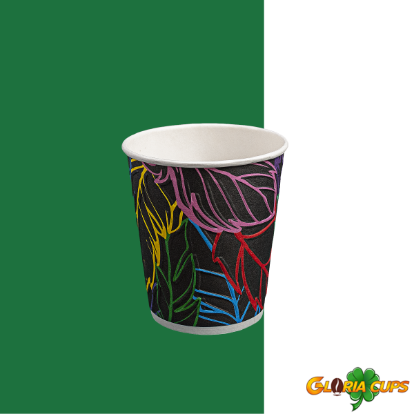 Стакан паперовий двошаровий ПЕРО 270 мл