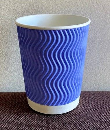 Гофростакан Ripple 270 мл лавандовий