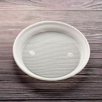 Тарілка пластикова d-20,5 см БІЛА 100 шт