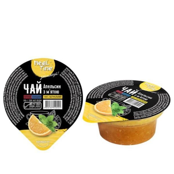 Концентрат чаю Meal Time апельсин з м'ятою 60 г