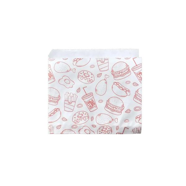 Упаковка паперова для млинців та бургерів 170*170*0 мм 60г/м2