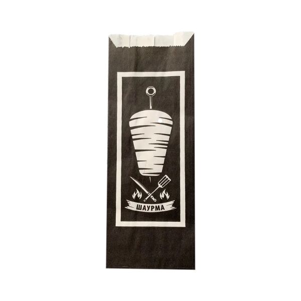 Упаковка для шаурми жиростійка 220*85*45 мм 45г/м2 МАЛЮНОК