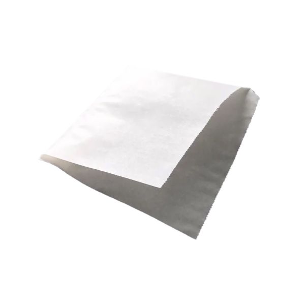 Упаковка паперова для млинців та бургерів куточок 140*140*0 мм 40г/м2 БІЛА 500 шт