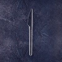 Ніж 16 см ПРОЗОРИЙ 100 шт