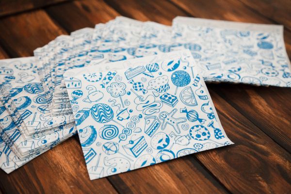 Упаковка для млинців та бургерів 170*160 мм 60 г/м2 100 шт