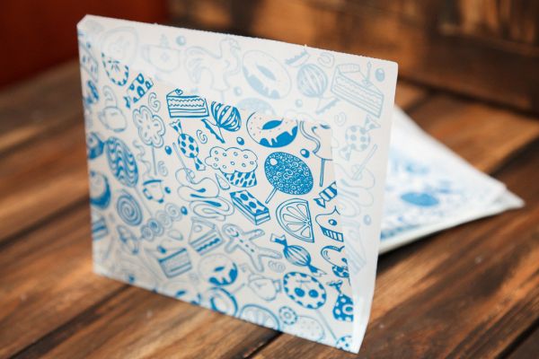 Упаковка для млинців та бургерів 170*160 мм 60 г/м2 100 шт