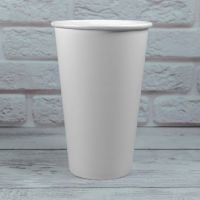 Стакан паперовий 500 мл БІЛИЙ