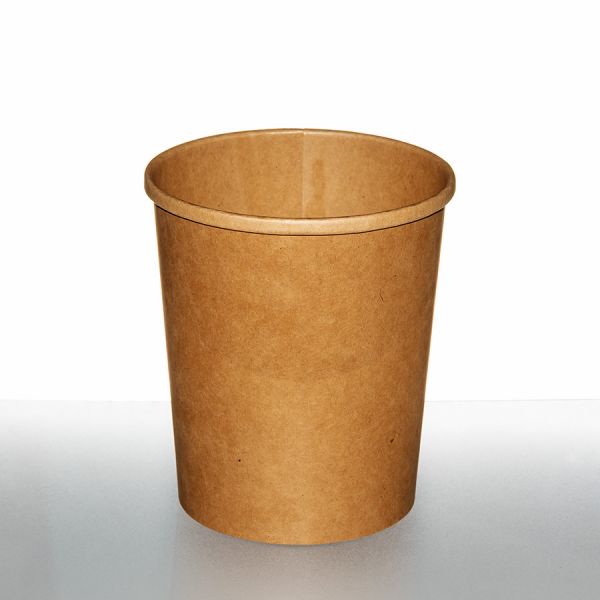 Контейнер паперовий суповий 950 мл d-117 мм h-130 мм КРАФТ