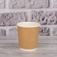 Стакан бумажный двухслойный PREMIUM 185 мл 7oz