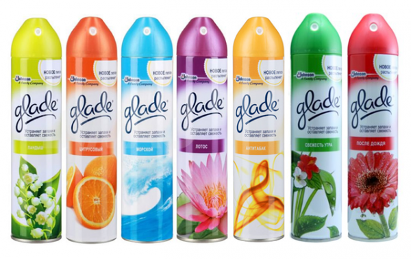 Освіжувач повітря GLADE 300 мл в ассорт